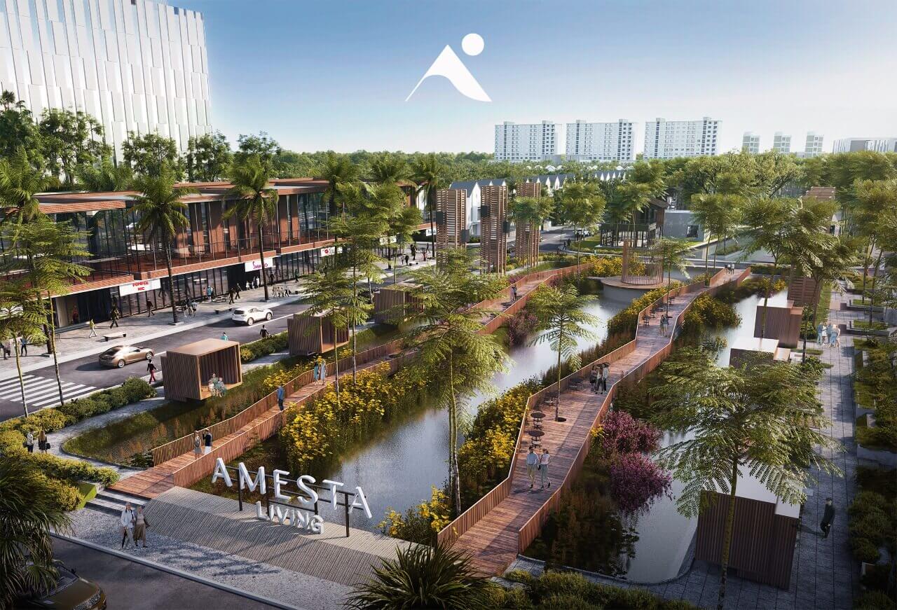 Amesta Living Surabaya Fasum Gate